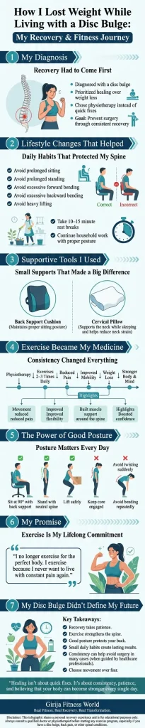 decribe the journey of my slio disc phase  to fitness