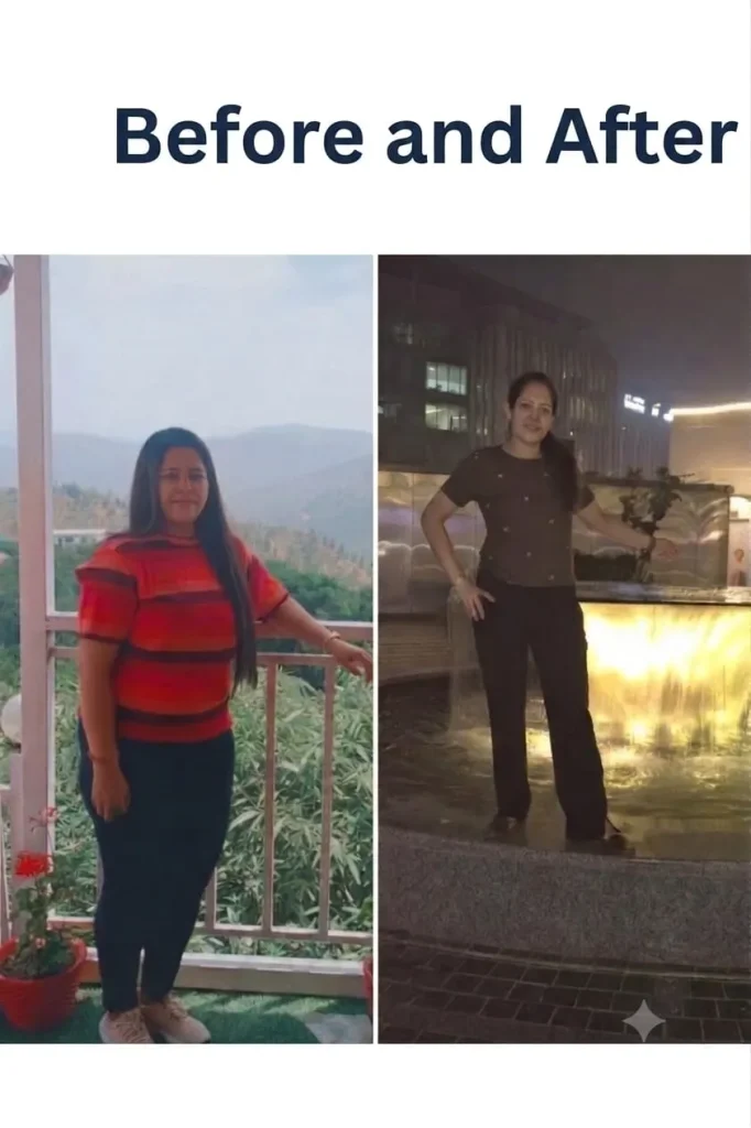 Before & After Fitness Journey